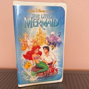 Disney The Little Mermaid VHS with 1989 banned cover